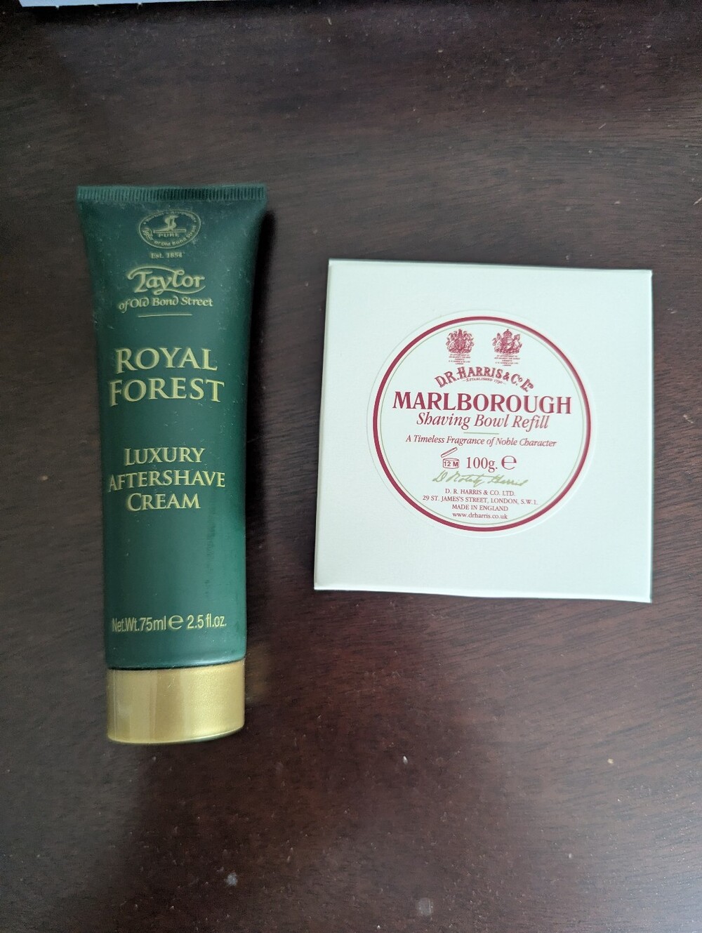 🪒💈 Men's Luxury Shaving Items - Soap and Aftershave Lotion